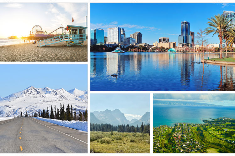 US destinations - FondTravels